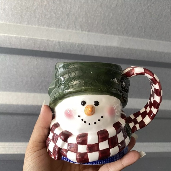 Other - snowman mug cup tea coffee winter xmas colorful Christmas snow gift